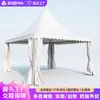 Carpas Personalizadas de Punta para Exposiciones, Carpas para Bodas y Banquetes al Aire Libre, Carpas de Puesto y Carpas con Techo Blanco para Eventos de Ventas