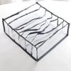 Caja de Almacenamiento para Ropa Interior con Compartimentos para Calcetines, Cajón tipo Organizador para Ropa del Hogar, Caja de Almacenamiento para Ropa Interior en el Armario