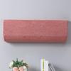 Funda colgante elástica y gruesa para todo uso, para interiores de hogar, 1,5 P, para hotel, a prueba de polvo, de color sólido, para aire acondicionado.