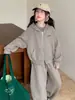 Conjunto Deportivo de Otoño para Niñas 2026, Chaqueta Infantil Única y Hermosa Súper Popular, Ropa Coreana de Otoño para Niños Mayores