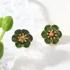 Joyería Transfronteriza Europea y Americana Diseño Nicho Redondo Irregular Goteo de Aceite Blanco Pulsera Collar Pendientes Anillo Set