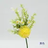 Buquê de Flores Artificiais de Seda Amarrado à Mão com Cordyceps - Visual Fresco e Natural, Flores de Seda, Flores Artificiais, Buquê de Papel, Ímã de Geladeira, Arranjo de Flores, Flores Decorativas