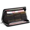 Billetera Paul para Hombre Larga de Cuero Genuino Simple 2023 Nueva Bolsa para Tarjetas Multifuncional Bolso de Mano para Hombre Gran Capacidad Ranuras para Múltiples Tarjetas