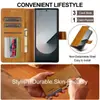Funda de cuero adecuada para teléfono plegable Samsung Z Fold 8 Ultra Fold 7 con hebilla, ranura para tarjetas y soporte cubierta protectora
