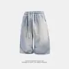 Pantalones Cortos Casuales para Hombre de Nuevo Estilo, Pantalones Cortos Deportivos de Cinco Puntos, Pantalones Cortos Sueltos de Color Sólido, Pantalones Cortos de Playa, Convertibles
