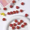 Cerâmica Cor Sólida Cinco Pontas Estrela Coração Acessórios Contas Artesanal DIY Pulseira Corrente de Celular Acessórios de Joalheria Material