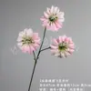 Ramo de Flores Artificiales de Clemátide Europea de 3 Cabezas Decoración de Escena de Boda Material DIY Adorno de Decoración de Paisajismo con Flores Falsas