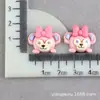 Aretes DIY Oso Pegamento Cremoso Pinza Pato Conejo Niños Material Minnie Accesorios para el Cabello DIY Diadema Funda para Teléfono Móvil Accesorios