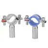 Braçadeira de tubo de aço inoxidável 304 Suporte de extensão fixo para tubo de água Braçadeira de solda para tubo redondo Fivela Aro de travamento de PVC