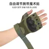 Luvas Esportivas para Ciclismo Meio Dedo Soft Shell Fitness Luta Armadura Resistente ao Desgaste Outdoor Antiderrapante Luvas Táticas Meio Dedo