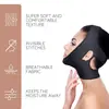 Tira de compressão para pescoço e queixo máscara facial bandagem para papada cinta de levantamento facial formato V máscara de levantamento