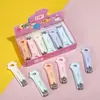 Comercio Exterior Venta Caliente Clip de Uñas Creativo de Dibujos Animados Lindo Estudiante Pequeño Clip de Uñas Doméstico Acero al Carbono Niños Clip de Uñas