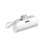 Batería Externa Portátil Cápsula Transfronteriza 5000 mAh Suministro de Energía Móvil de Enchufe Trasero de Emergencia Soporte Batería Externa Regalo