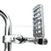 Soporte de Reposapiés de Aleación de Aluminio para Motocicleta Barra Protectora Parachoques Universal Adecuado para 1.25"/32mm