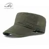 Boné de Baseball Masculino Moderno Estilo Coreano Chapéu Respirável de Verão com Tela Proteção Solar Chapéu Casual Feminino de Aba Reta Boina Militar