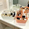 Caixa de Armazenamento de Cosméticos, Grande Capacidade, Penteadeira Doméstica à Prova de Poeira, Suporte de Armazenamento para Produtos de Skincare, Caixa de Maquiagem, Caixa Organizadora de Mesa