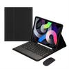 Funda Protectora Magnética Desmontable Apple iPad Pro con Ranura para Tarjetas, Funda de Cuero con Teclado Bluetooth Adecuada para Teclado Magnético
