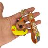 Llavero Creativo de Regalo Capibara Punto PVC Bolsa Suave Llavero Capibara