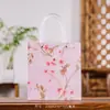 Latas de Chá Florais Estilo Chinês, Chá Preto, Chá Verde, Chá Branco, Latas de Papel Estanhado Rosa Vermelho Escuro, Novo Estilo Chinês de Armazenamento e Exibição