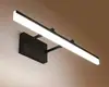 Armário de Espelho com Iluminação LED para Banheiro Estilo Americano, Cobre Integral, Espelho Frontal, à Prova d'Água, Luz para Maquiagem, Ferro de Guangdong