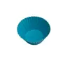 Spot de Fábrica Silicone Redondo Copo de Muffin de Silicone Grau Alimentício Resistente a Altas Temperaturas Copo de Bolo Molde de Bolo Doméstico