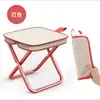 Estuche Silla Plegable para Exteriores Silla Plegable Pequeña de Camping Silla Plegable Pequeña de Viaje Portátil Taburete Pequeño Esencial para Viajes sin Asiento en Tren de Alta Velocidad
