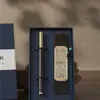 Marcadores de Página Estilo Chinês para o Dia do Professor, Conjunto de Presente Executivo Clássico de Alta Qualidade, Madeira Sólida Criativa Vazada, Atacado Estilo Chinês