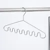 Percha Ondulada de Acero Inoxidable, Colgador de Ropa Interior y Faldas, Estante Multifuncional para el Hogar, Percha de Ropa sin Costuras, Artefacto para Almacenamiento en el Hogar