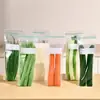 Bolsa Larga Sellada para Conservar la Frescura Hogareña Engrosada Bolsa de Empaque para Alimentos Cocina Refrigerador Congelador Refrigerado Verduras Bolsa de Almacenamiento