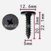 Tornillos Autorroscantes para Guardabarros de Accord, Civic, Spirior, Crv, Lingpai, Fit y Fengfan