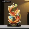 Mudanza a una Casa Nueva, Hay Peces Todos los Años, Estante para Vino de Cisnes Pareja, Set de Decoración de Gabinete de Vino para la Entrada, Decoración de Gabinete de TV para la Sala de Estar