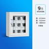 Gabinete de almacenamiento para teléfono móvil para personal, gabinete de almacenamiento de acrílico transparente, gabinete de carga con blindaje de señal y gabinete de almacenamiento con cerradura