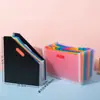 Carpeta de Archivo Portátil Vertical, Bolsa tipo Acordeón Retráctil, Multicapa, para Organizar Documentos de Estudiantes de Primaria, para Clasificación de Estudiantes de Secundaria, Gran Capacidad