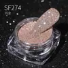 Azúcar Polvo de Diamante Triturado Estilo Francés Arena Movediza Brillo para Uñas Artículo Popular de Celebridad de Internet Blanco Versátil Súper Brillante Finas Decoraciones para Uñas