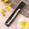 Nuevo Cuchillo para Cejas con Malla Portátil Hoja de Acero Inoxidable Raspador de Cejas de Paja Herramienta de Belleza para Maquillaje Mango Corto Cuchillo para Cejas