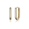 Pendientes elegantes en forma de U de plata de ley s925 2020.