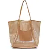 Bolsa de playa con diseño de Holiday Hollow, gran capacidad, de malla para exteriores, bolsa de viaje de un solo hombro para verano