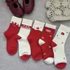 Nuevos Accesorios de Otoño e Invierno Engrosados para Mujer Calcetines Holgados de Lana de Alpaca, Calcetines Largos de Tubo Cálidos de Estilo Coreano y Japonés de Moda