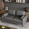 Sofá pequeño moderno y sencillo para apartamentos de alquiler, sala de estar, recepción de oficina, tienda de ropa, sofá pequeño de dos o tres plazas