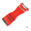 Cortador de verduras multiusos tienda de 2 yuanes suministro multi-modelo cuchillo rodante de cocina cocina doméstica cinco en uno raspador de seda
