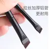 Pincel Delineador de Ojos A102 Pincel para Bolsas Oculares A101 Pincel Ultra Fino para Cejas Cabeza Plana Inclinada Pincel de Maquillaje Herramienta de Maquillaje para Cejas