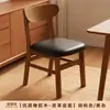 Silla de Comedor de Madera Maciza Silla Ahorradora de Espacio para Apartamentos Pequeños en Casa Silla Taburete de Comedor para Restaurante Color Nogal Silla de Mesa de Comedor Simple Moderna