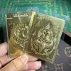 Amuletos Budistas Tailandeses, Piezas de Talismán de Ocho Sutras, Amuletos de Buda del Templo Luang Phor Ben, Auténticos Amuletos de Templo de Tailandia