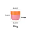 En stock: Botellas dispensadoras de crema de 100g, 200g y 300g, frascos de crema, envases cosméticos, frascos de crema de color sólido