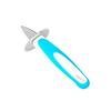 Cuchillo para ostras nuevo antideslizante transfronterizo en stock al por mayor cuchillo para ostras de acero inoxidable cuchillo para ostras engrosado abridor de conchas