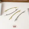 Horquilla de Aleación Texturizada Cepillada de Nicho para el Cabello Pinza de Resorte Accesorios para el Cabello Versátil Simple de Verano para la Parte Posterior de la Cabeza Cola de Caballo