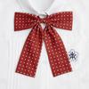 Saia Xadrez Jk Camisa Gravata Borboleta Corda Boxer Pena Gravata Borboleta Bolinhas Fofo e Doce Alça Longa Borboleta Grande Acessórios
