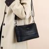Bolsa de couro macio transfronteiriça feminina 2025 novo estilo coreano simples casual bolsa de ombro crossbody bolsa de mãe de três camadas de grande capacidade