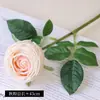 Ramo de Flores Artificiales de Rosa Humectante para Decoración de Escena, Tacto Realista de Alta Gama, Rosas Té para Uso en Bodas