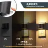 Luz Noturna com Sensor de Presença Humana Mini Gy177 Preto Semi-Curva para Cima e para Baixo Corredor Luminoso Cabeceira Luz Noturna com Sensor de Corpo Humano
